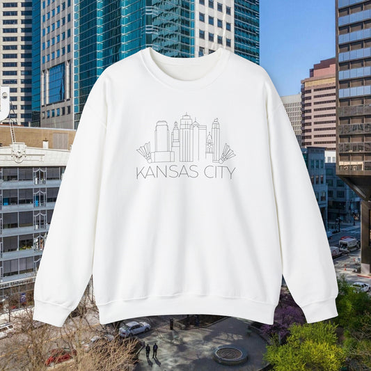 Kansas City Skyline Classic Crewneck