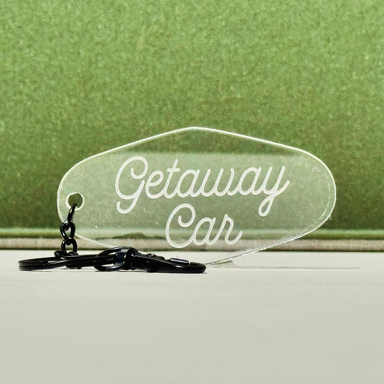 Getaway Car Hotel Keychain