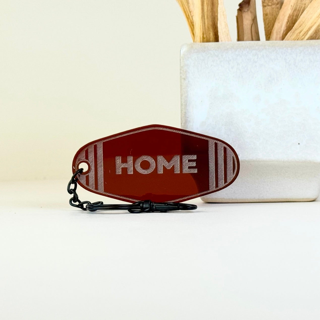 Howdy Hotel Keychain