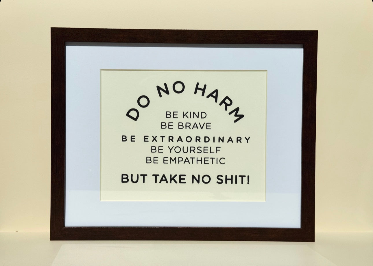 Do No Harm Print