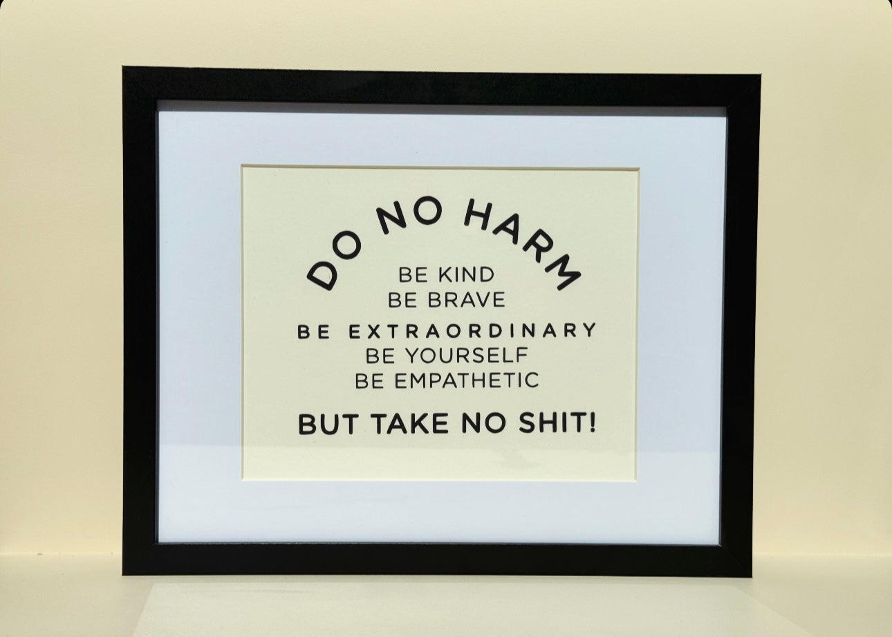 Do No Harm Print