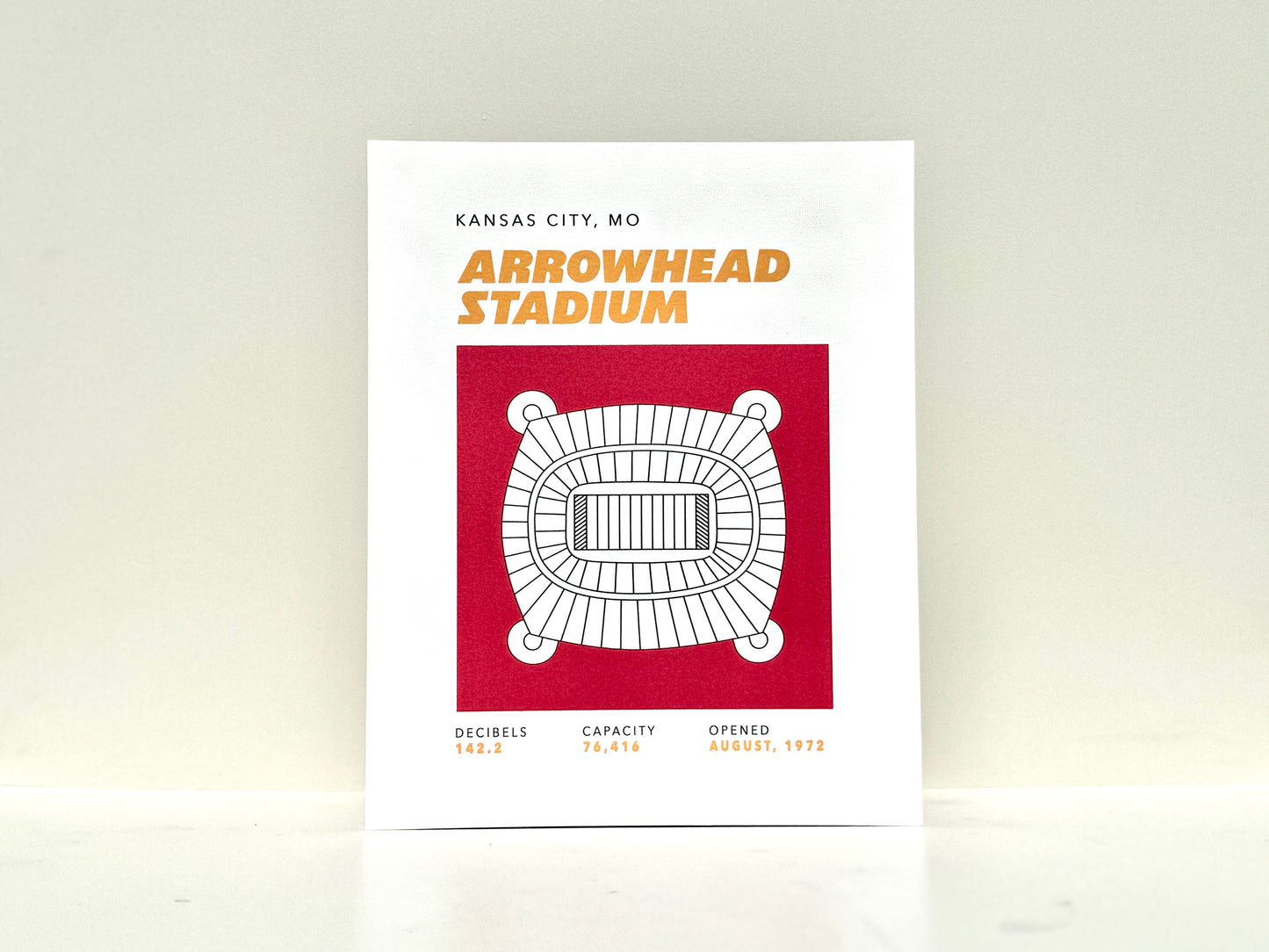 Arrowhead Stadium Print