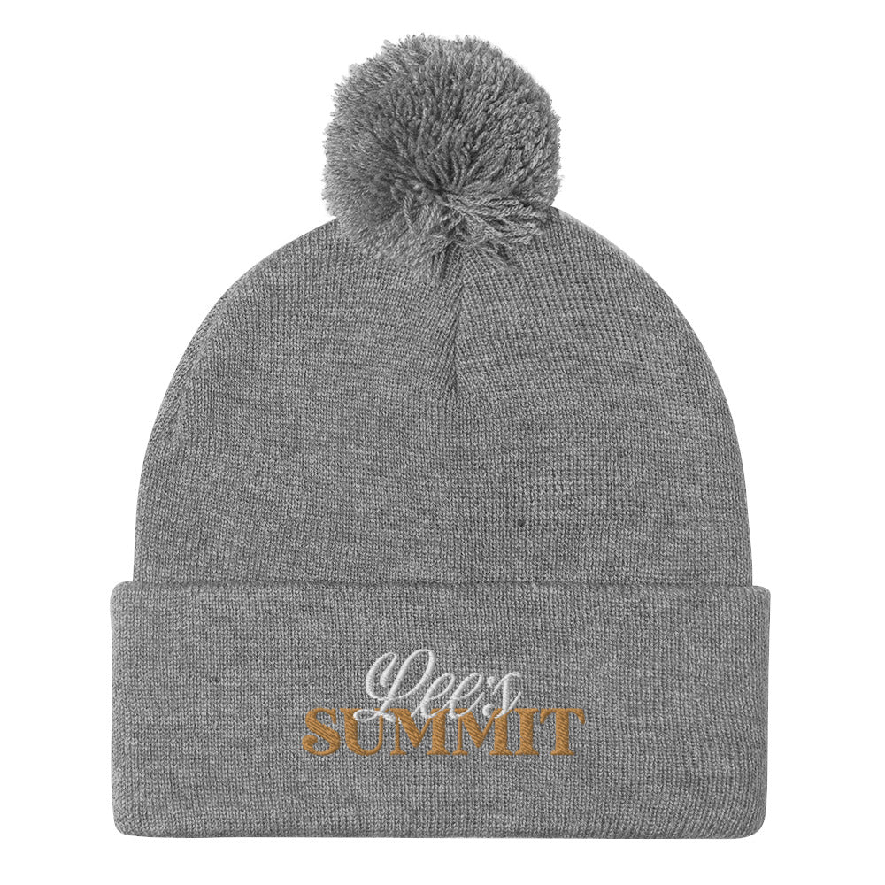 Lee’s Summit Pom-Pom Beanie