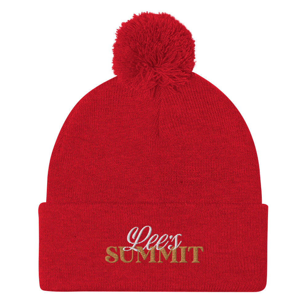 Lee’s Summit Pom-Pom Beanie