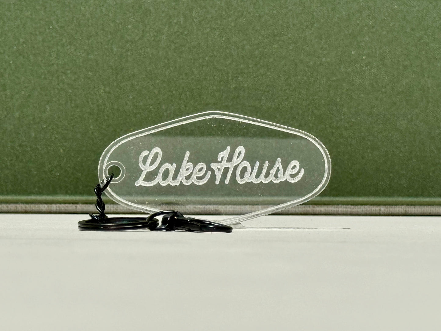 Lake House Hotel Keychain