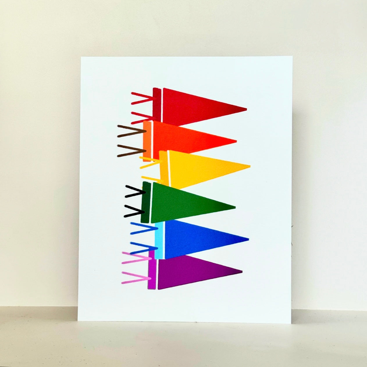 Pride Pennants Print