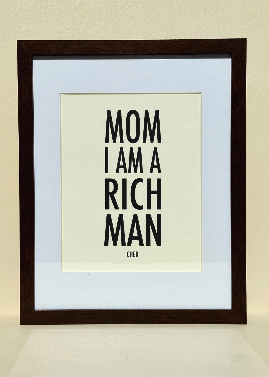 Rich Man Print