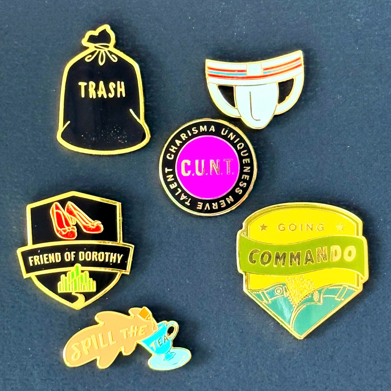 Trash Pin