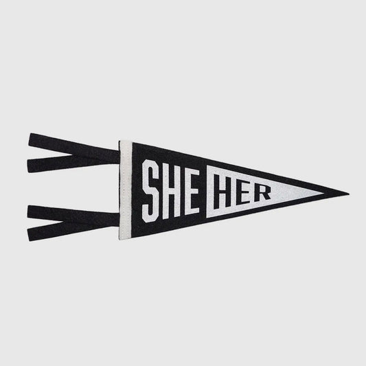 Pronouns Mini Pennant