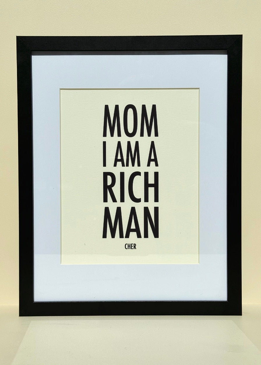 Rich Man Print