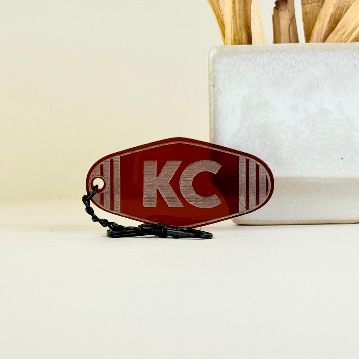 KC Classic Hotel Keychain