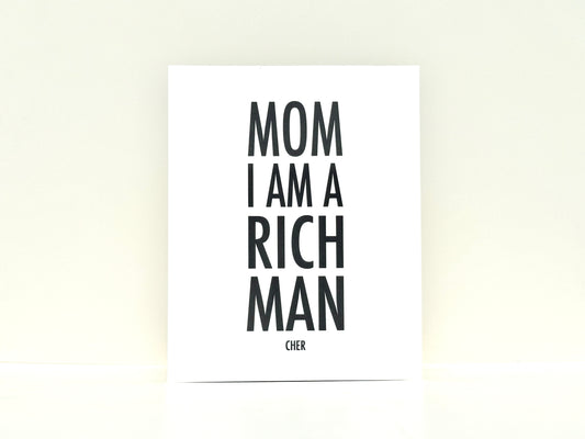 Rich Man Print